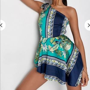 Missguided multicolor romper